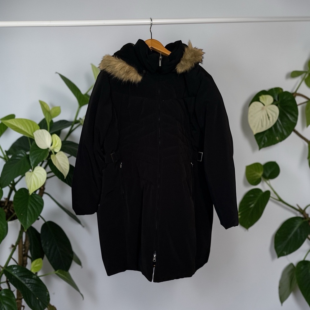Centigrade Outerwear Down & Feathers Black Large Puffer Jacket